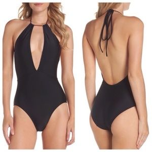 Ted Baker | Pikaa Halter One Piece Swimsuit Nwt